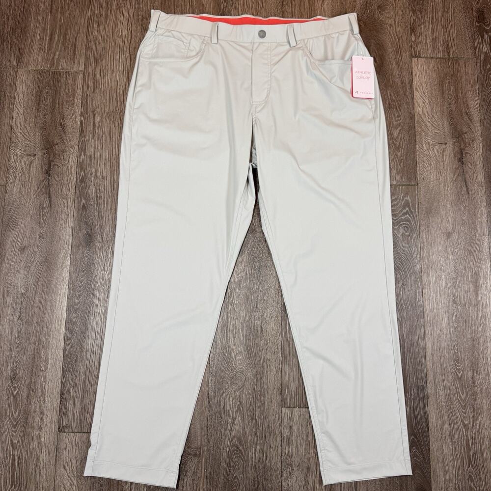 Redvanly Kent Trouser Pants Mens XXL 38-41 Glacier Gray 30” Stretch NWT